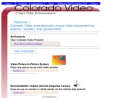 Website Snapshot of COLORADO VIDEO, INC.