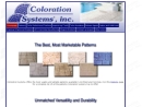 Website Snapshot of COLORATION SYSTEMS, INC.