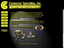 Website Snapshot of CONNECTOR SPECIALISTS, INC.