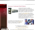 Website Snapshot of CONTINENTAL METAL PRODUCTS CO.