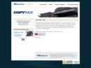 Website Snapshot of COPYFAX, INC., DIGITAL COPIER EQUIPMENT