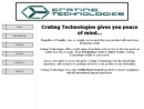 Website Snapshot of CRATING TECHNOLOGIES