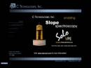 Website Snapshot of C TECHNOLOGIES, INC.