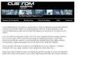 Website Snapshot of CUSTOM MFG. CORP.