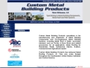 Website Snapshot of CUSTOM METAL BUILDING PRODUCTS, INC.
