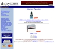 Website Snapshot of DAISY STAMPS & MARKING PRODUCTS
