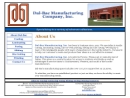 Website Snapshot of DAL BAC MANUFACTURING CO INC