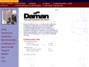 Website Snapshot of DAMAN PRODUCTS CO., INC.