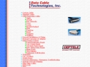 Website Snapshot of DATA CABLE TECHNOLOGIES, INC.