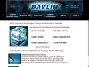 Website Snapshot of DAVLIN COATINGS