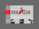 Website Snapshot of DEKALIN B.V.