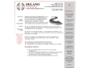 Website Snapshot of DELANO CONVEYOR & EQUIPMENT CO.