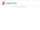 Website Snapshot of DESCON ENGINEERING LIMITED