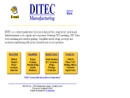 Website Snapshot of DITEC MFG.