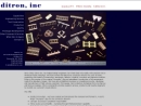 Website Snapshot of DITRON, INC.