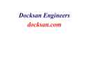 Website Snapshot of DOCKSAN ENGINEERS