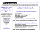 Website Snapshot of DYNAGE POWER & MAGNETICS