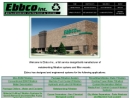 Website Snapshot of EBBCO, INC.