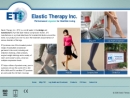 Website Snapshot of ELASTIC THERAPY, INC.