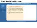 Website Snapshot of ELECTRO CORE, INC.