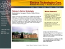 Website Snapshot of ELECTRON TECHNOLOGY CORP.