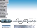 Website Snapshot of ERISCO INDUSTRIES, INC.