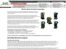 Website Snapshot of ELECTRIC STEAM GENERATOR CORP.