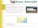 Website Snapshot of ESSEX STAIRLIFTS