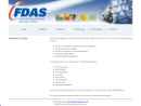 Website Snapshot of FDAS :FOOD   DRUG ANALYTICAL SERVICES LTD