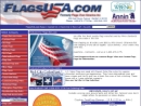 Website Snapshot of FLAGS OVER AMERICA, INC.