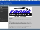 Website Snapshot of FOCUS MFG., INC.