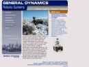 Website Snapshot of GENERAL DYNAMICS ROBOTIC SYSTEMS