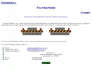 Website Snapshot of GENERAL FILTRATION CORP.