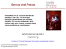 Website Snapshot of GENESEE METAL PRODUCTS, INC.