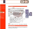 Website Snapshot of GHX, INC., CORPUS CHRISTIE RUBBER