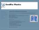 Website Snapshot of GOODPAC PLASTICS