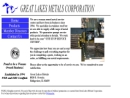 Website Snapshot of GREAT LAKES METALS CORP.