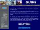 Website Snapshot of GULFTECH