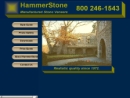 Website Snapshot of HAMMERSTONE