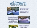 Website Snapshot of HARNESS MATTRESS MFG. CO.