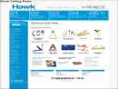 Website Snapshot of HAWK LIFTING