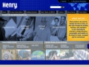 Website Snapshot of HENRY COMPANY