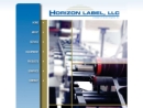 Website Snapshot of HORIZON LABEL, LLC