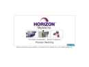 Website Snapshot of HORIZON MACHINE, INC.