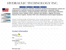 Website Snapshot of HYDRAULIC TECHNOLOGY, INC.