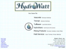 Website Snapshot of HYDRO-WATT, INC.