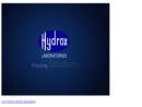 Website Snapshot of HYDROX LABORATORIES, INC.
