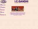 Website Snapshot of I. C. GANDHI