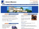 Website Snapshot of JOEY'S MOVERS & TRUCKING, INC.