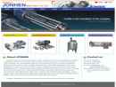Website Snapshot of WENZHOU JONHEN MACHINERY CO., LTD.